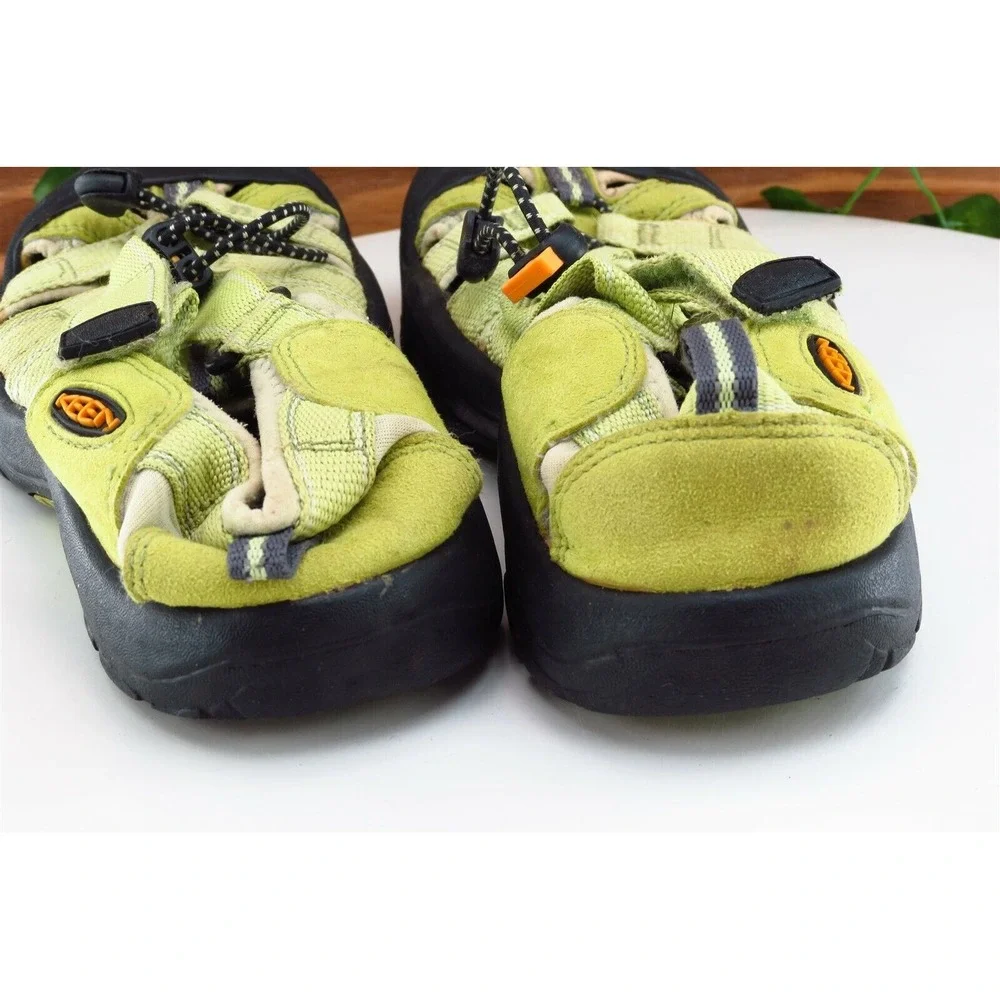 KEEN Youth Boys Shoes Sz 5 M Green‎ Fabric Sport